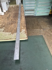 シルバー直尺 1500