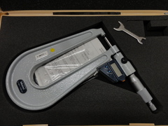 MITUTOYO｜ミツトヨ	 デジタルU字鋼板マイクロメーター PMU150-25DM