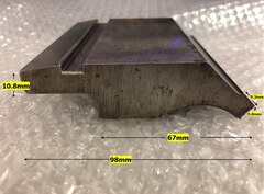 アマダAMADA ベンダー金型(パンチ) 90°