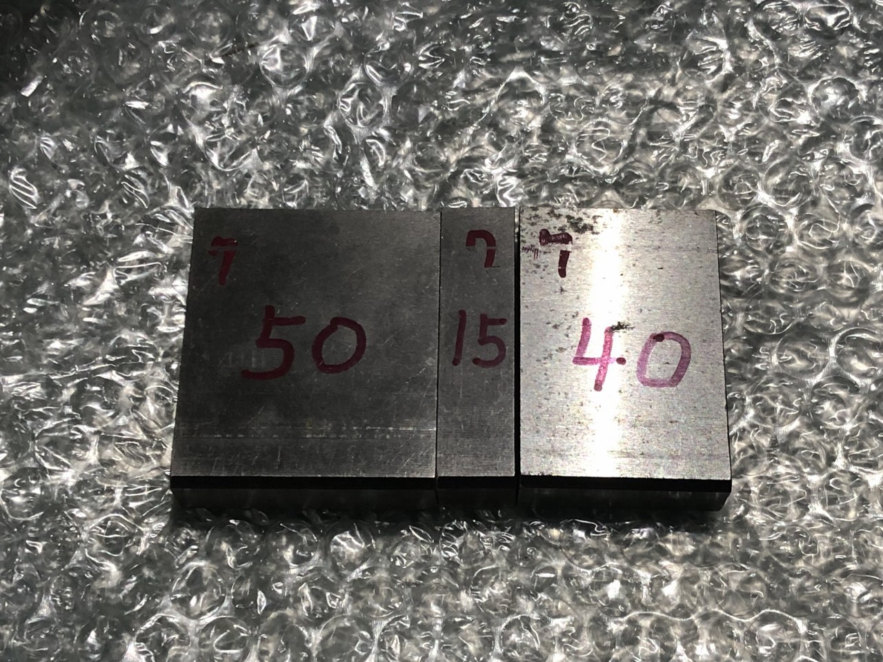 不明 ベンダー金型(1Vダイ) V7　全長50ｍｍ/40ｍｍ/15ｍｍ　