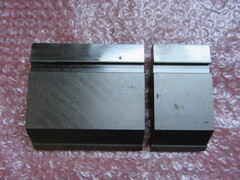 不明 ベンダー金型2個 長100,50ｍｍ