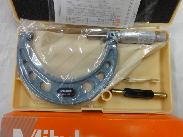 MITUTOYO｜ミツトヨ 外側マイクロメーター OM-100