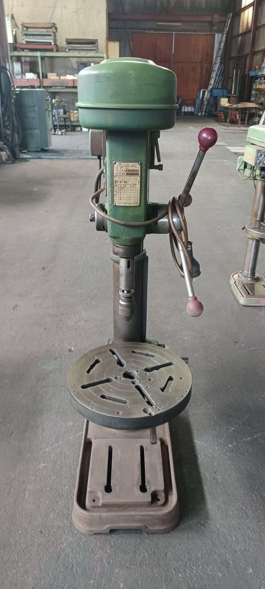 キラ 19mm卓上ボール盤 KID-420 | マシンライフ