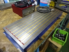 フジ磁工 永電磁チャック（フライス用） EMSL410