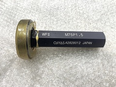 オヂヤセイキ ネジプラグゲージ M75P1.5