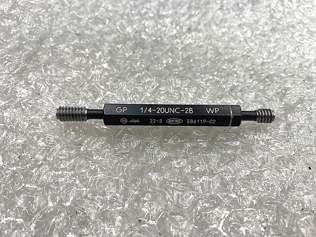 第一測範 ネジプラグゲージ 1/4-20UNC-2B