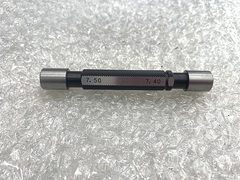 測範社 限界栓ゲージ 7.50×7.40