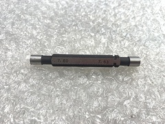 測範社 限界栓ゲージ 7.60×7.63
