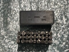 STEMPA 刻印 英字A-Z(5ｍｍ）