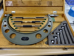 MITUTOYO｜ミツトヨ 替アンビル式外側マイクロメーター OMC-300