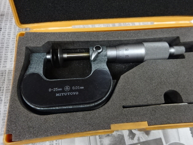 MITUTOYO｜ミツトヨ 歯厚マイクロメーター GMA-25