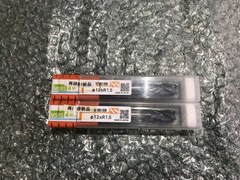 NS TOOL エンドミル φ12ｘR1.5（2本）