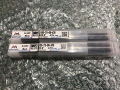 MITSUBISHI HITACHI TOOL エンドミル R5x75x0.9°（2本）