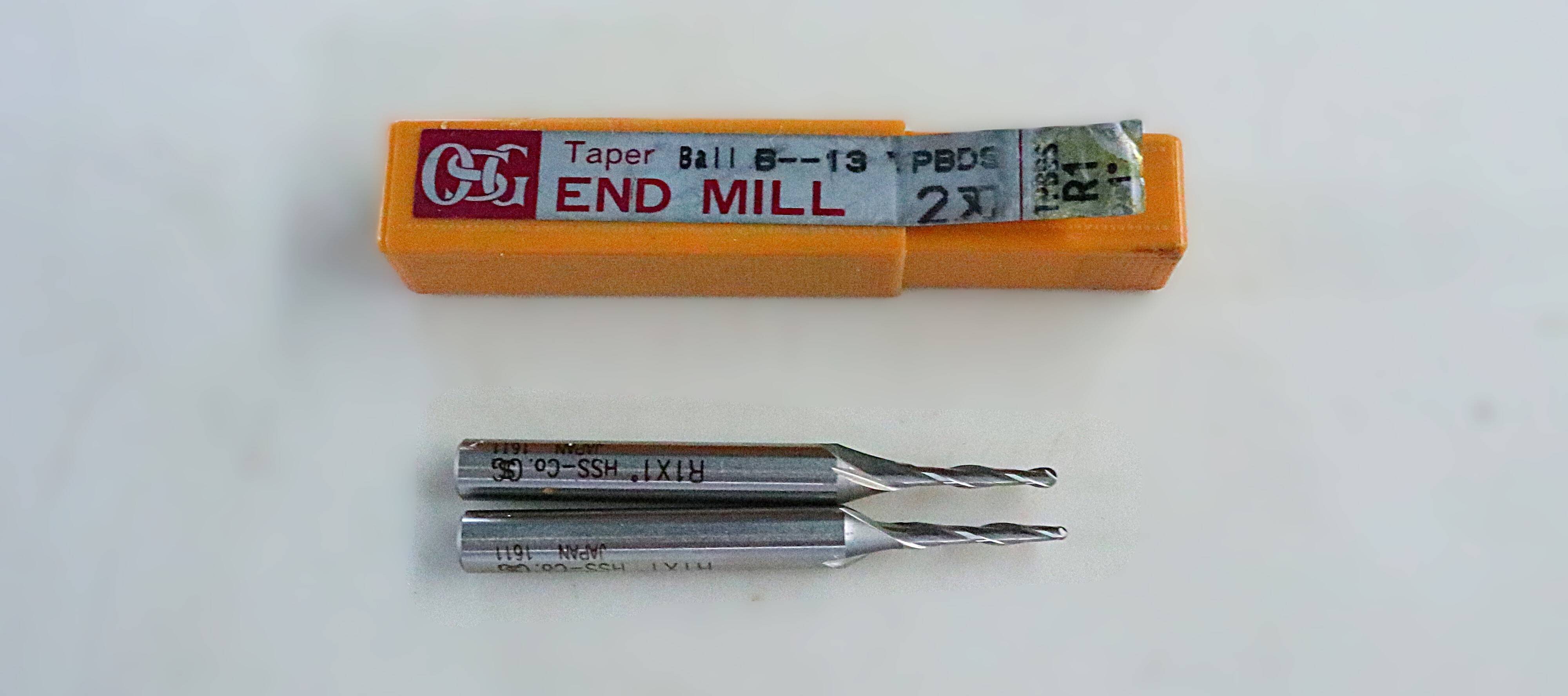 OSG　 エンドミル TPBDS　R1×1°　2個