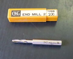 OSG エンドミル 　3×5°　TPDS