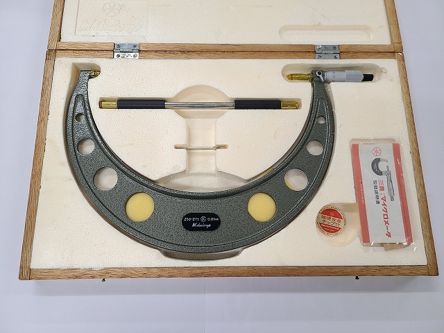 MITUTOYO｜ミツトヨ 標準外側マイクロメーター ～300 OM-275