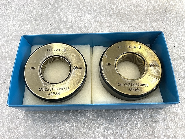 オヂヤセイキ ネジリングゲージ G1 1/4