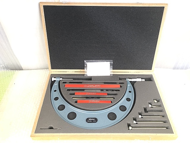 ミツトヨ 替アンビル式外側マイクロメーター OMC-300(104-136)