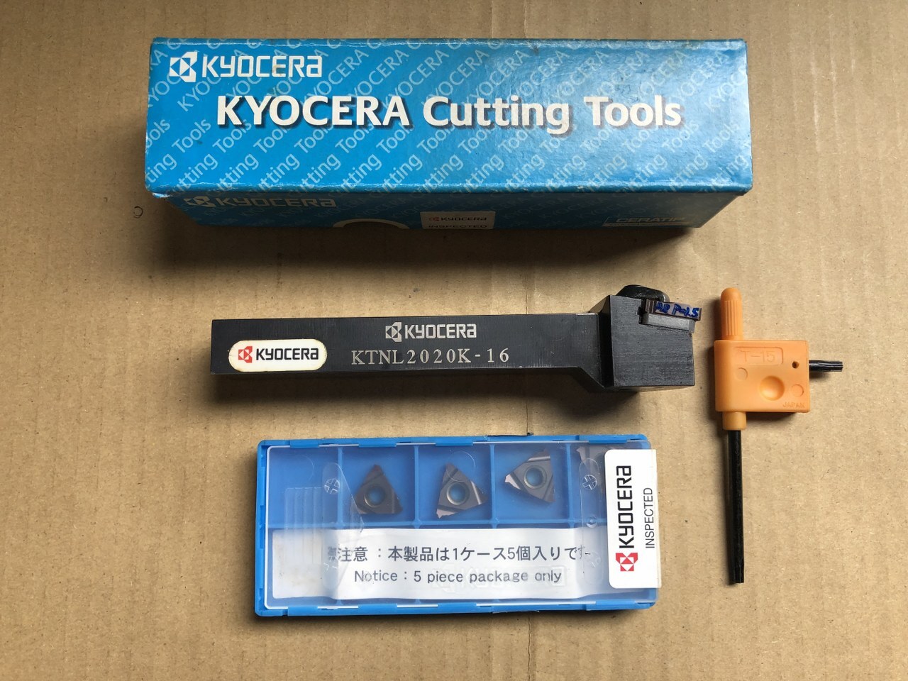 京セラ ねじ切りホルダ 【ねじ切りホルダ】KTNL2020K-16