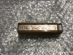 OSG/ オーエスジー 3刃ショート形エンドミル HSSシリーズφ9.5