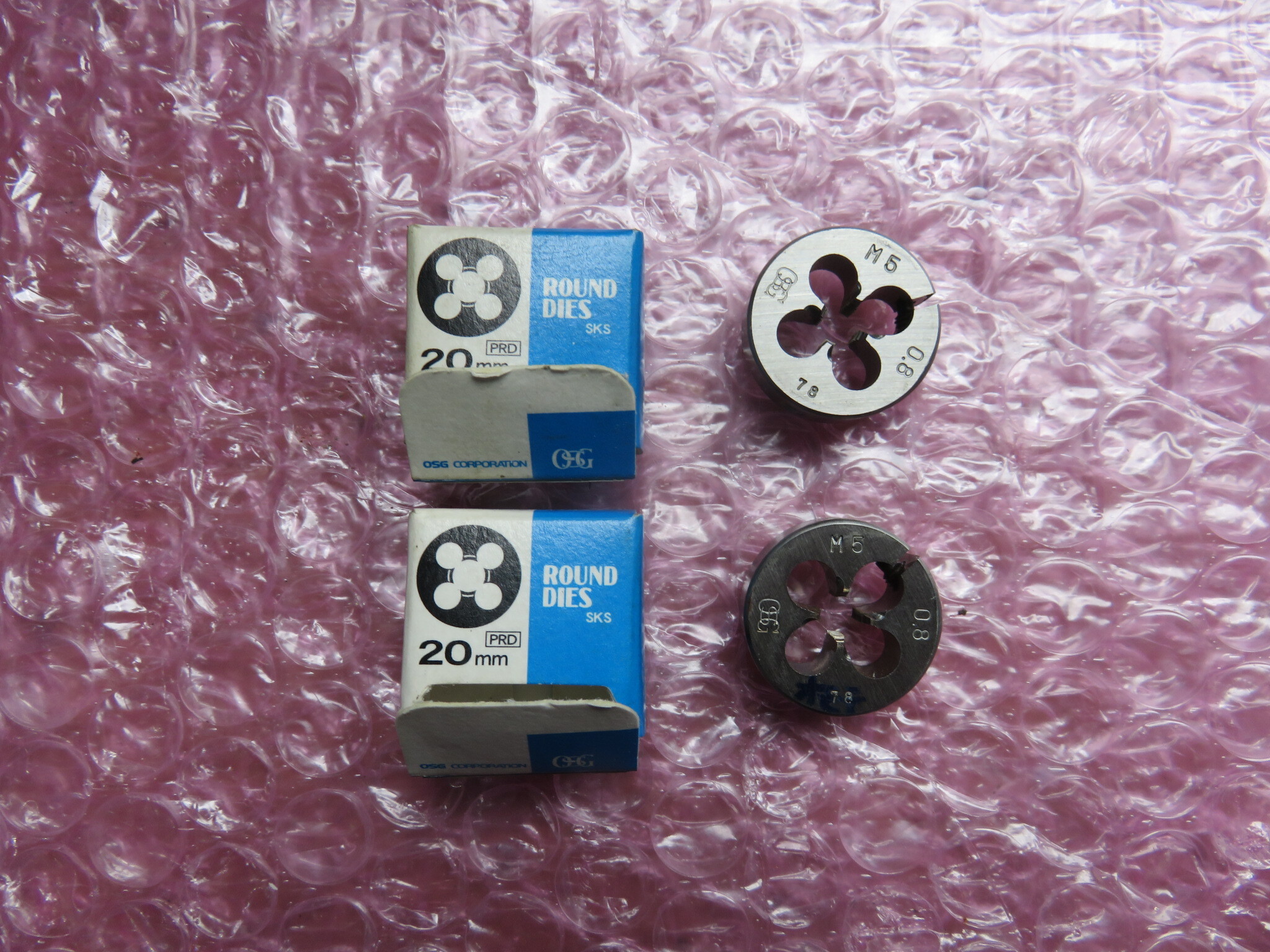 OSG/ オーエスジー ダイス 2個 M5