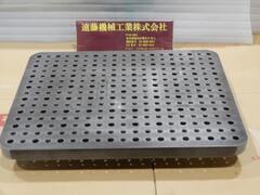 ベースプレート　φ250フランジ付 W500x400xH75mm