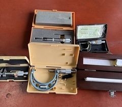 ミツトヨ ゲージブロック＆マイクロメーターセット 1式