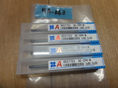 OSG｜オーエスジー 電極加工用ロングネックラジアスエンドミル3枚刃 AE-CPR-N3XR0.5X30(未使用品)