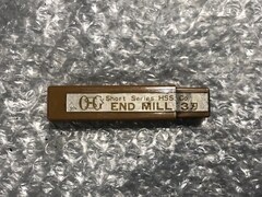 OSG/ オーエスジー 3枚刃/スクエア/エンドミル