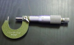 ミツトヨ　 棒球面マイクロメータ 　0-25㎜　0.01㎜