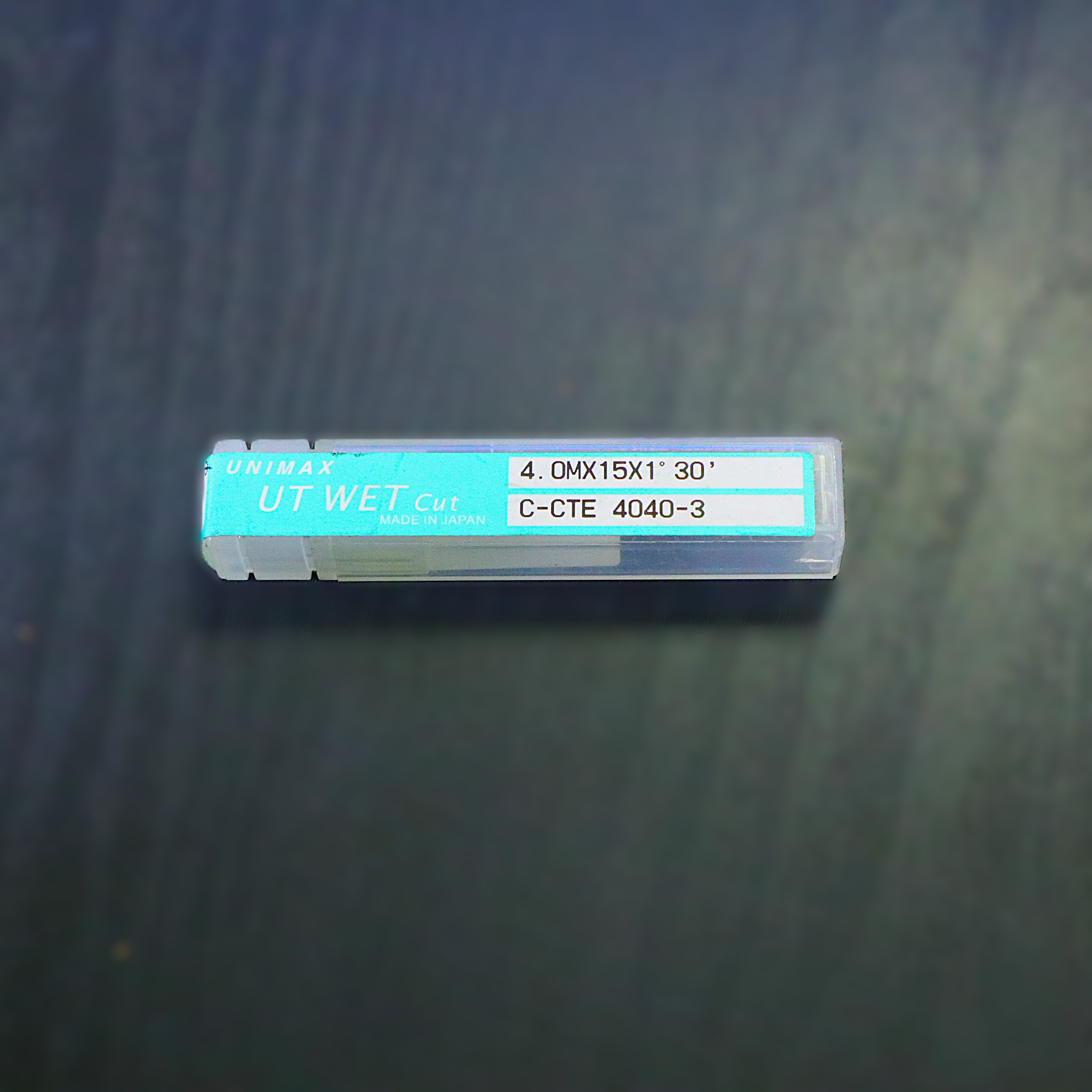 ユニオンツール テーパーエンドミル 　C-CTE4040-3　4.0M×15×1°30　未使用