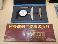 テクロック ダイヤルデプスゲージ DM-224