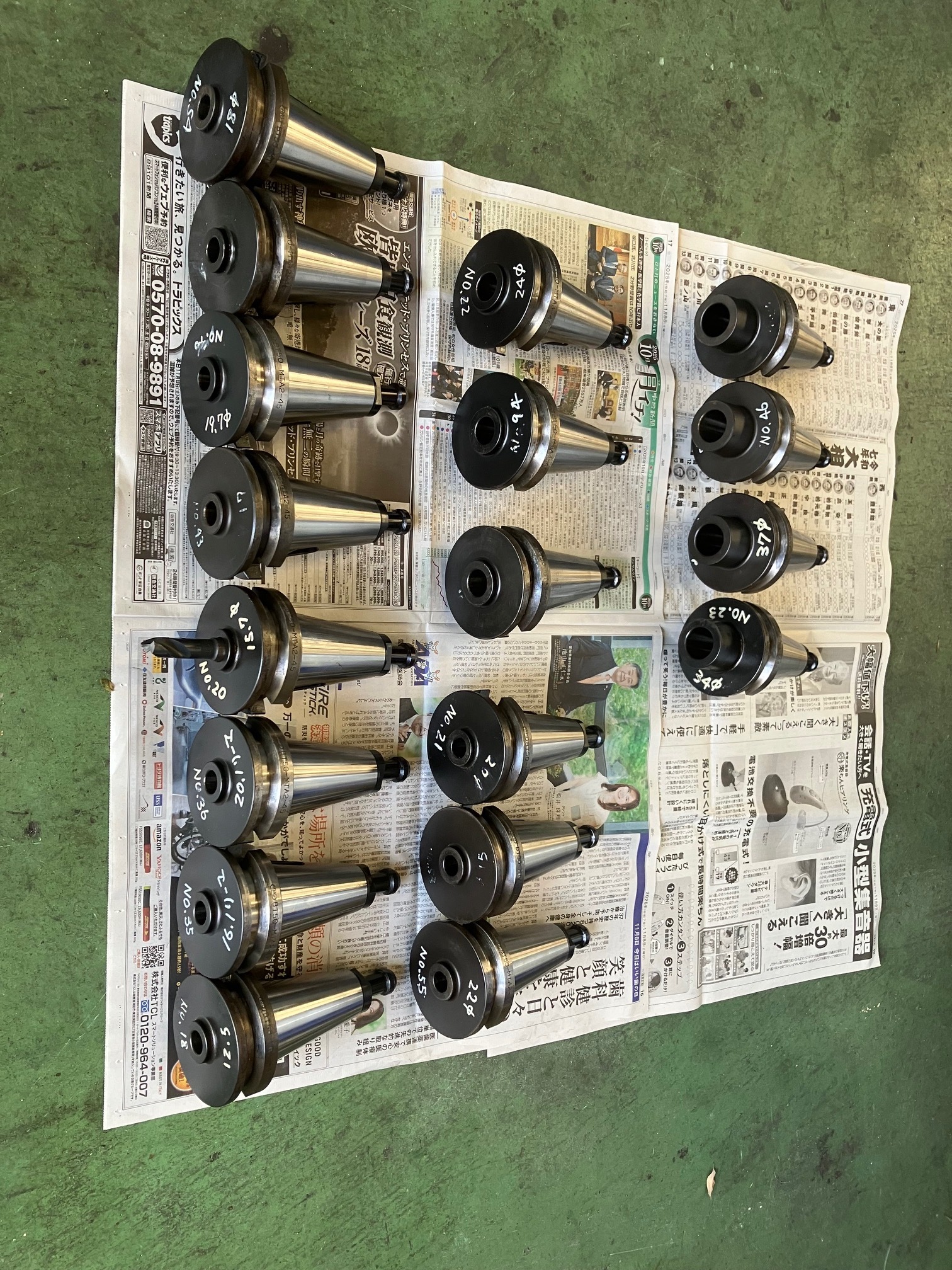 BIG モールステーパ用マシニングツール MTA2　MTA3　MTA4