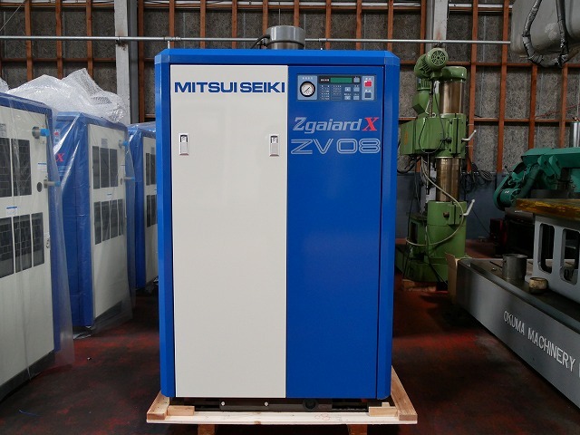 三井精機 7.5kwコンプレッサー ZV08AX-R | マシンライフ