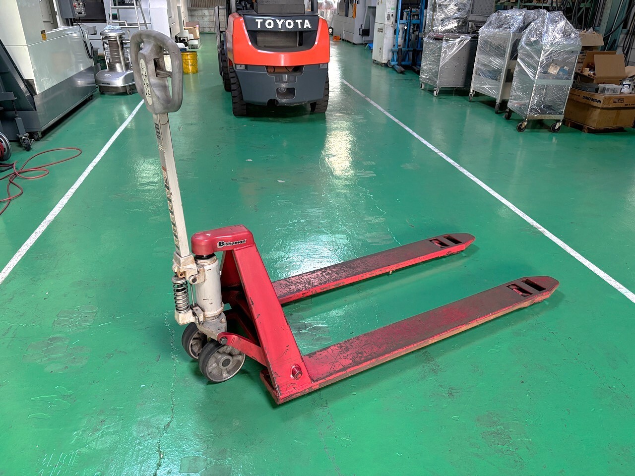 ビシャモン ハンドパレットトラック BMRP10-L50