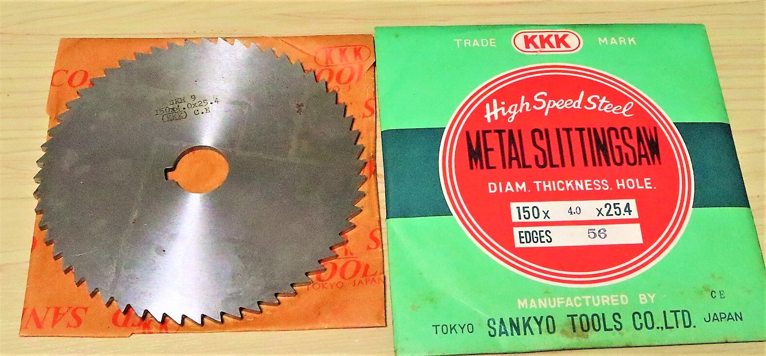 三協工具 　メタルスリッティングソー 　150×4.0×25.4　未使用