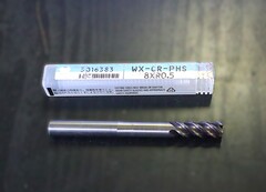 OSG  エンドミル WX-CR-PHS 8XR0.5