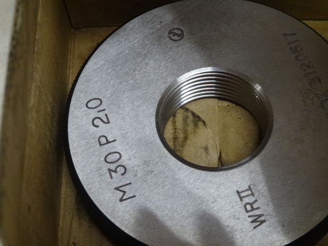 TOSOK｜トーソク ねじリングゲージ M30 P2.0