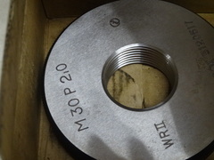 TOSOK｜トーソク ねじリングゲージ M30 P2.0