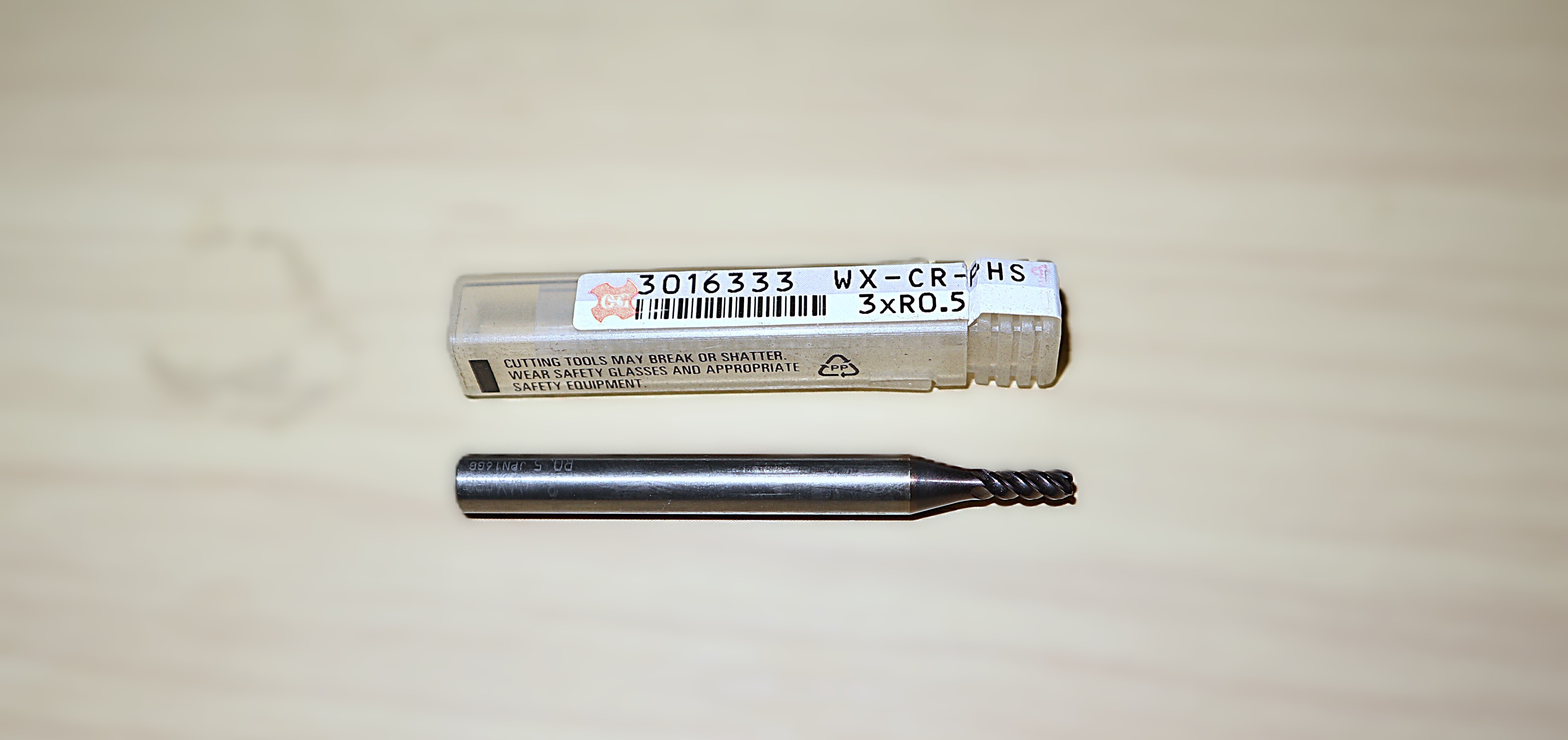 OSG   超硬ラジアスエンドミル　 　WX-CR-PHS 3XR0.5