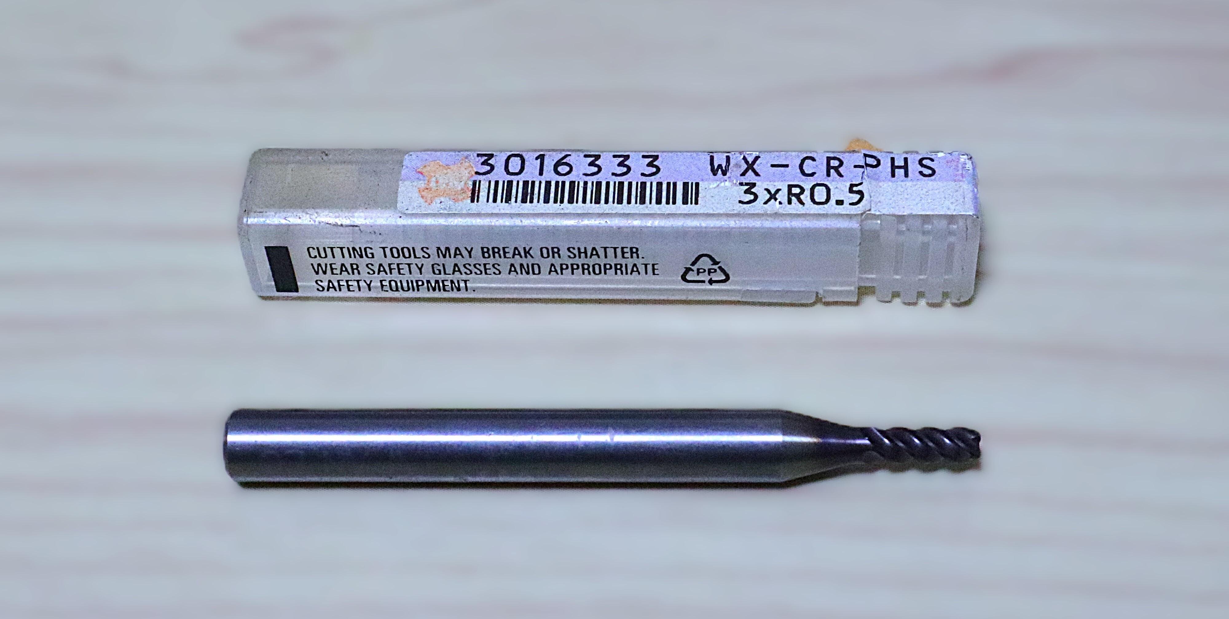 オーエスジー　  超硬ラジアスエンドミル  　WX-CR-PHS 3XR0.5