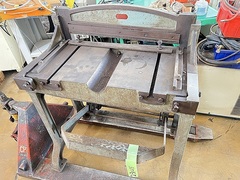 野口プレス 足踏みシャーリング