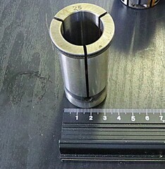  ストレートコレット 25