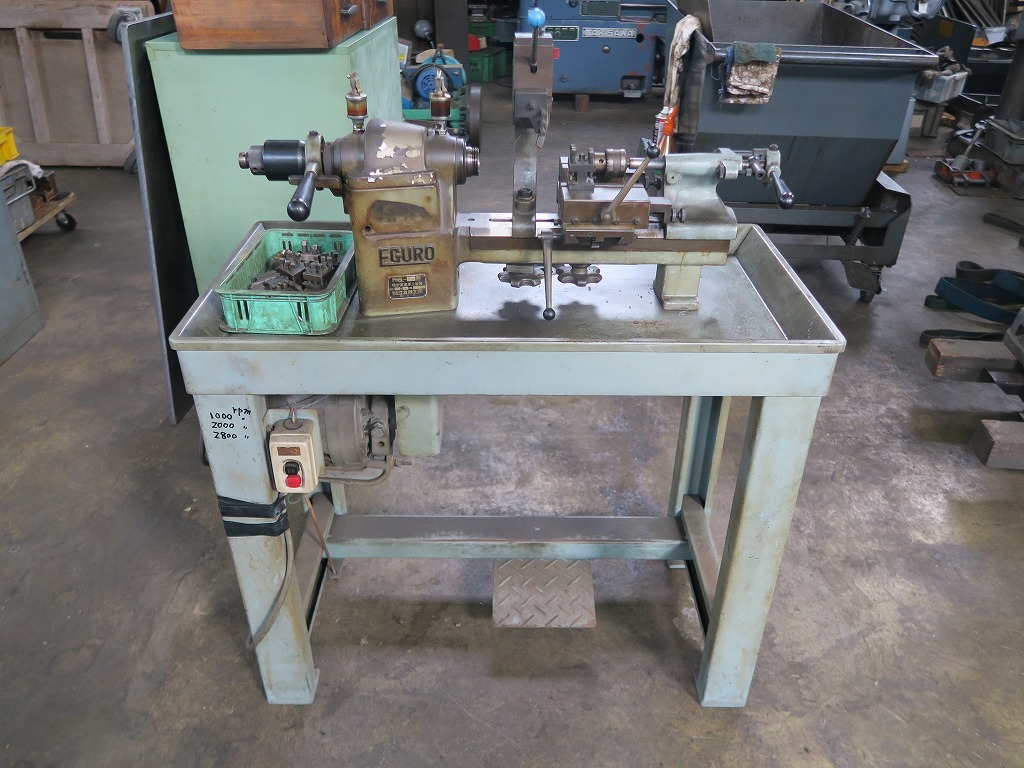 江黒 卓上旋盤（ベンチレース） PH6L-4H形