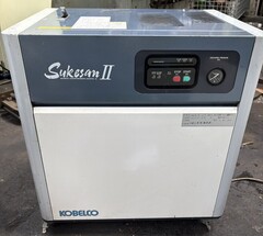 コベルコ 3.7kwスクリューコンプレッサー AS4PD-6