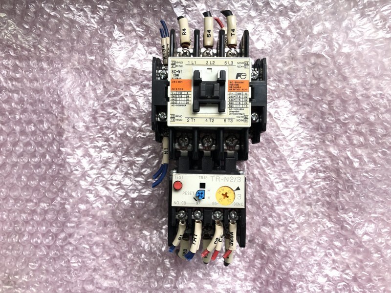 富士電機 電磁接触器 【電磁接触器】SC-N1