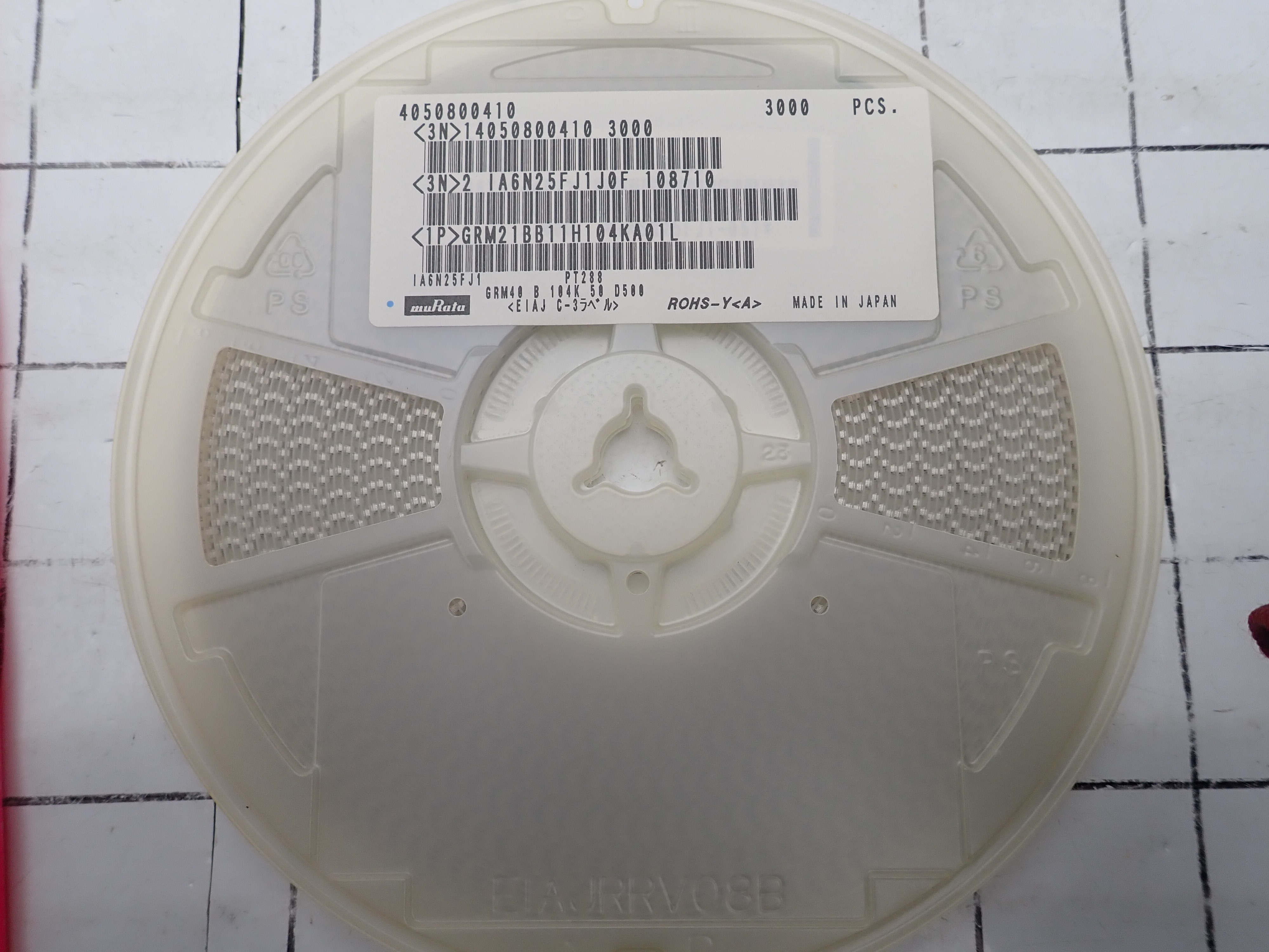 GRM40 B 104K 50 D500  リール