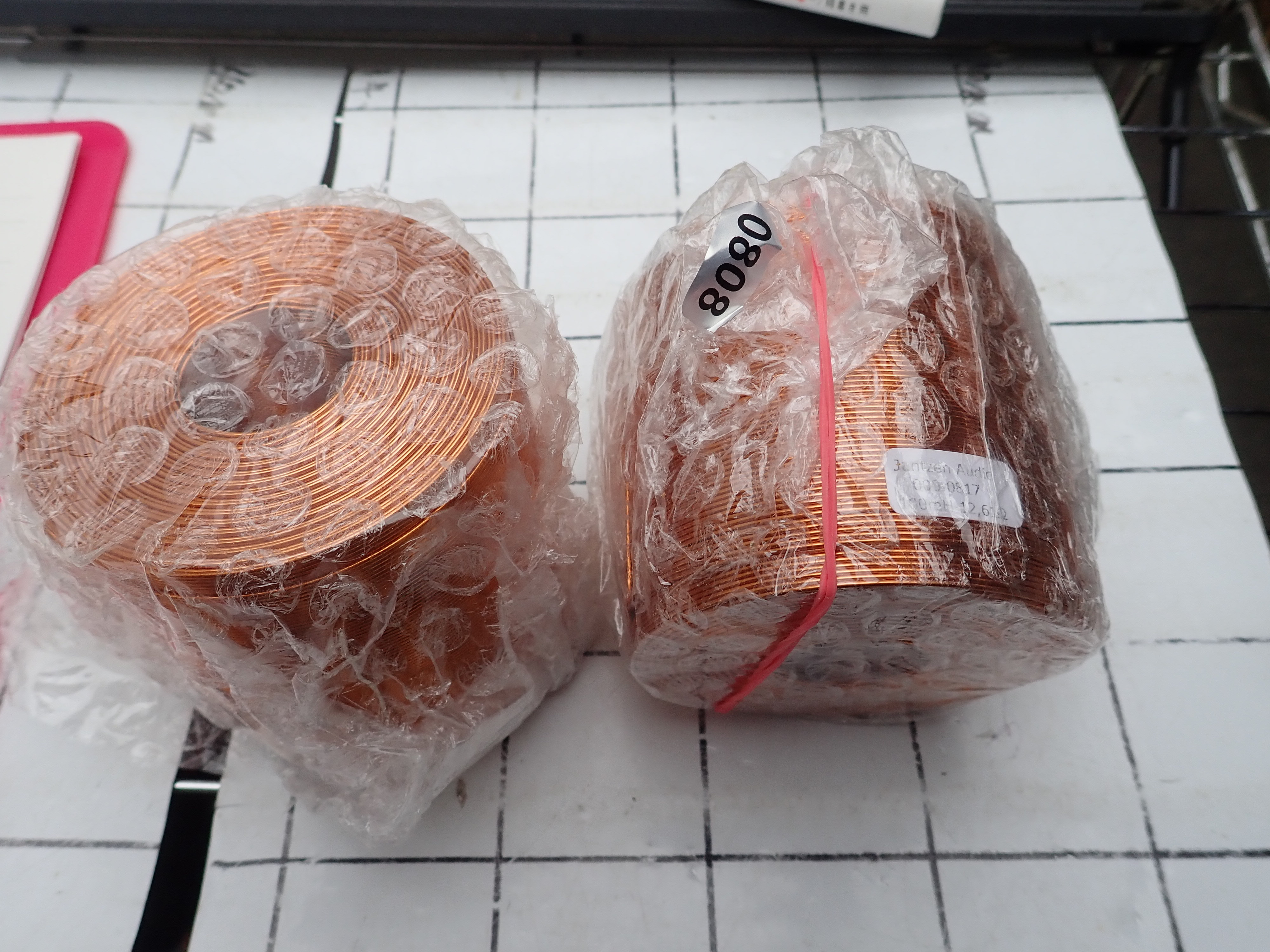 JanZen Audio  000-007 100mH  12.61Ω　　　　　　コイル2個