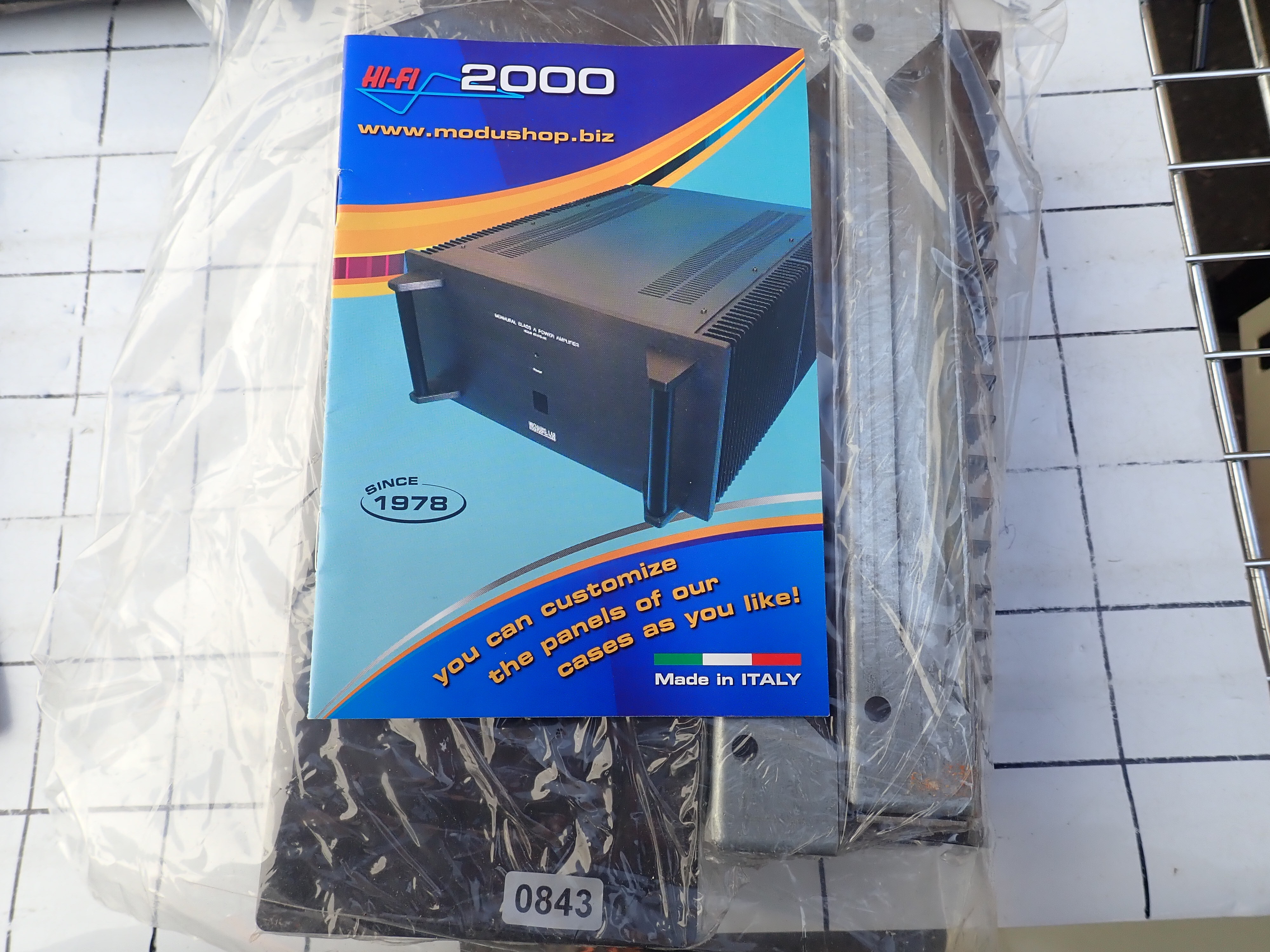 Hi-Fi2000  パワーアンプシャーシ