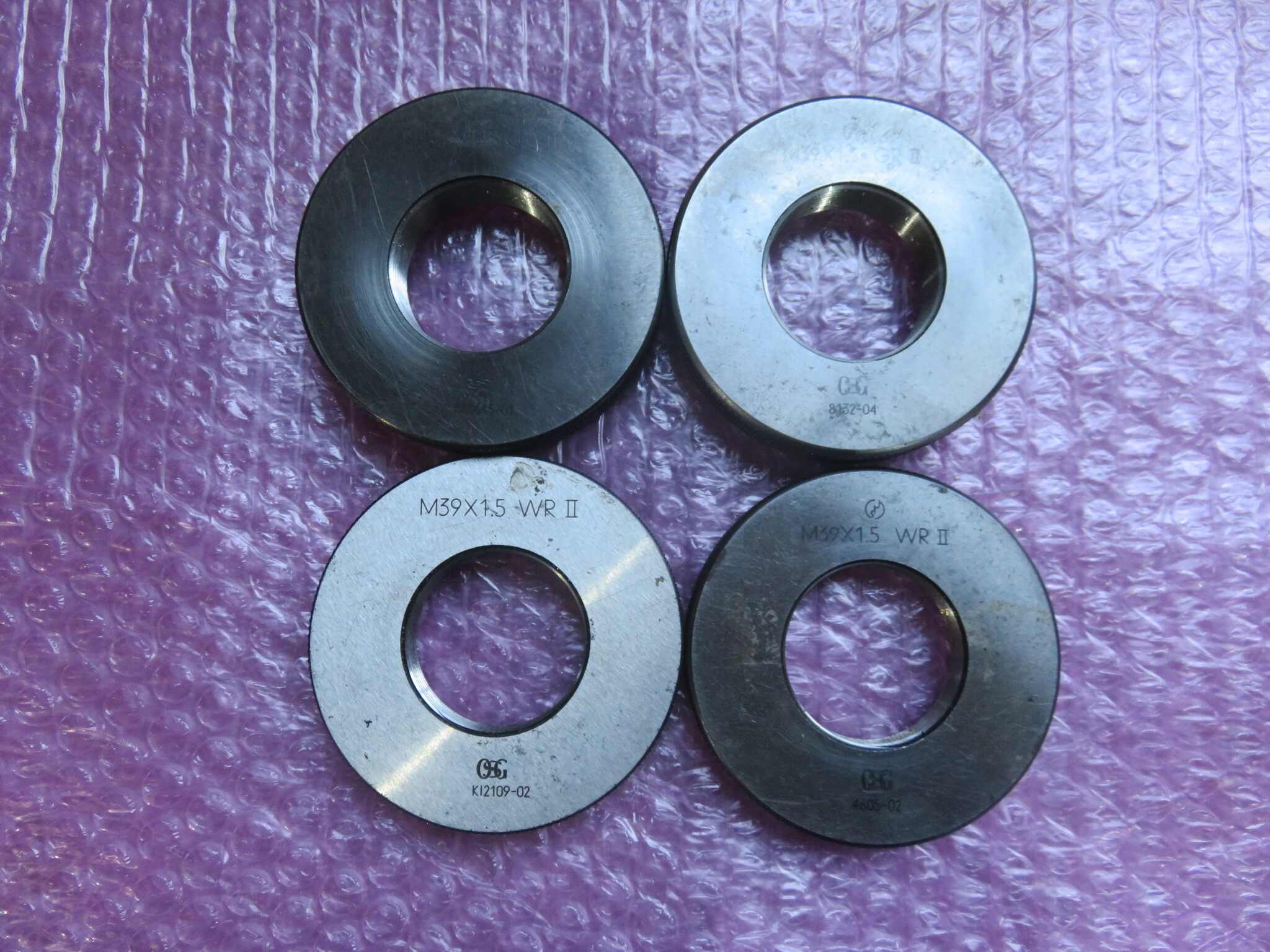 OSG/ オーエスジー リングゲージ 様々なサイズがあります。